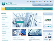 Tablet Screenshot of medline.be