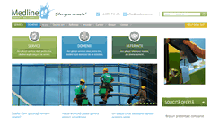 Desktop Screenshot of medline.com.ro